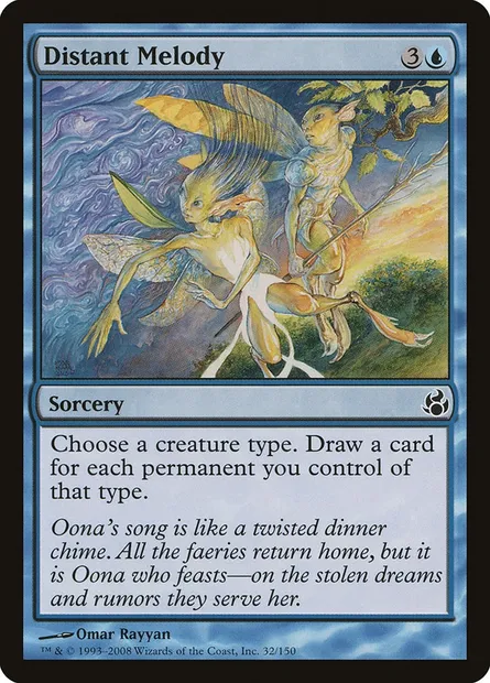 Distant Melody, Magic card MOR 32 — Morningtide set