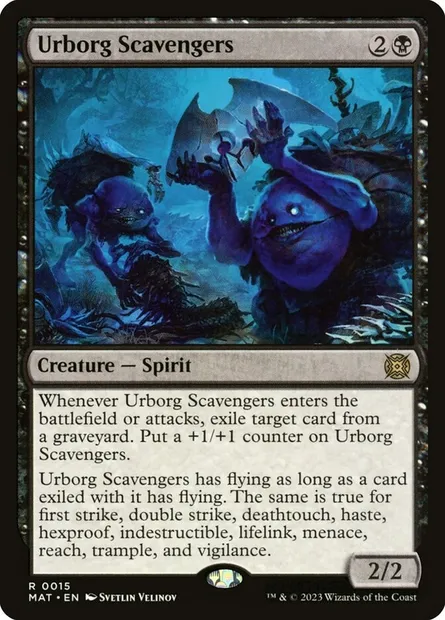 Urborg Scavengers, Magic card MAT 15 — March of the Machine: The Aftermath set