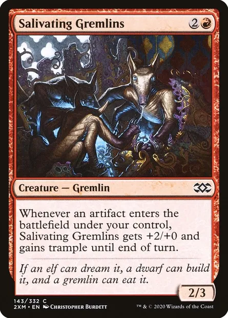 Salivating Gremlins, Magic card 2XM 143 — Double Masters set
