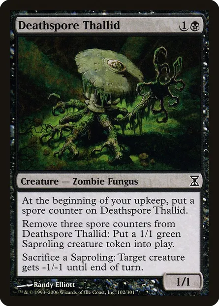 Deathspore Thallid, Magic card TSP 102 — Time Spiral set