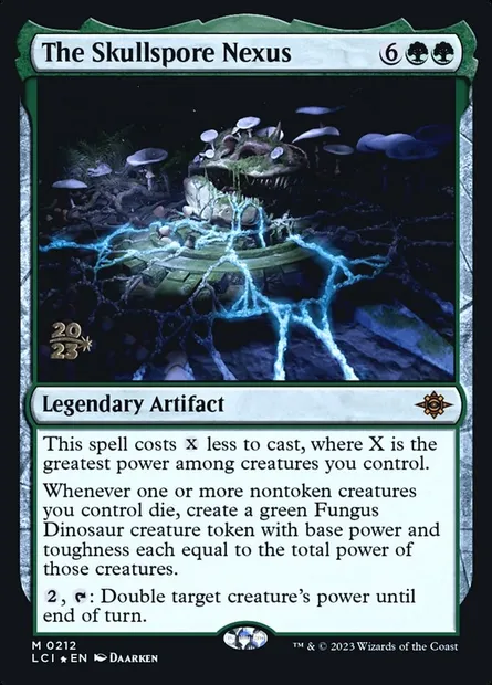 The Skullspore Nexus, Magic card PLCI 212s — The Lost Caverns of Ixalan Promos set