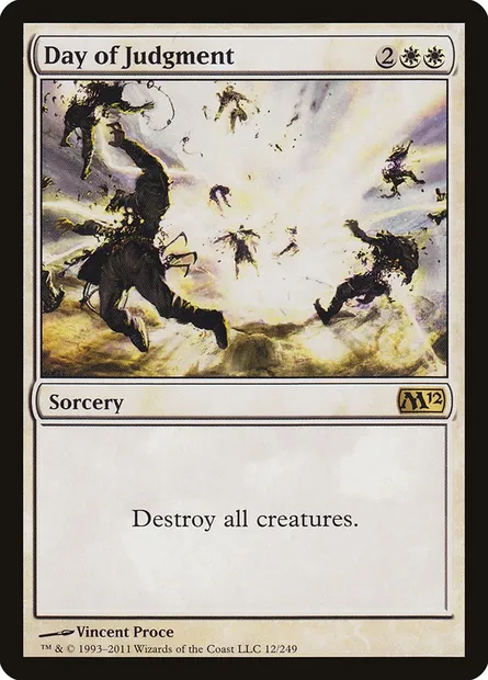 Day of Judgment, Magic card M12 12 — Magic 2012 set