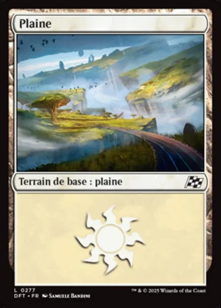 Plaine, carte Magic DFT 277 — extension Aetherdrift