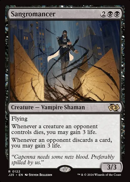 Sangromancer, Magic card J25 122 — Foundations Jumpstart set