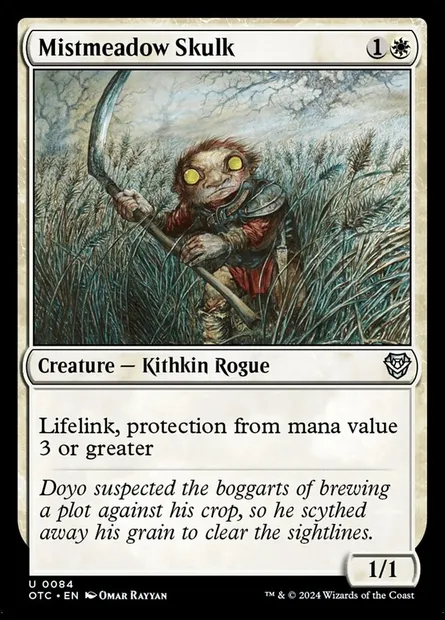 Mistmeadow Skulk, Magic card OTC 84 — Outlaws of Thunder Junction Commander set