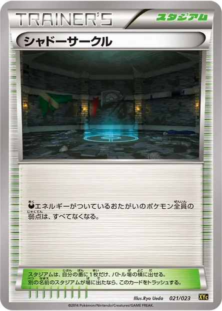 Shadow Circle, Pokémon card XYC 021 — Super Legend Set: Xerneas EX & Yveltal EX set