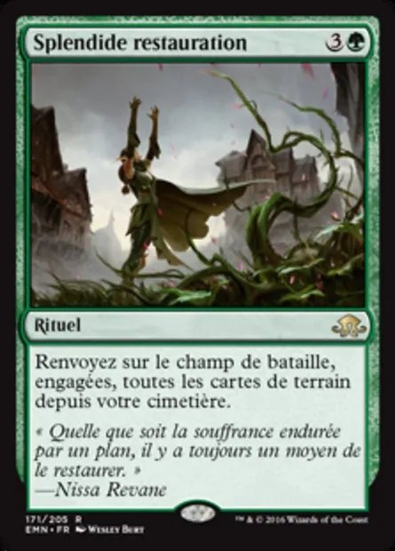 Splendide restauration, carte Magic EMN 171 — extension La lune hermétique