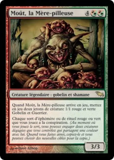 Moût, la Mère-pilleuse, carte Magic SHM 223 — extension Sombrelande