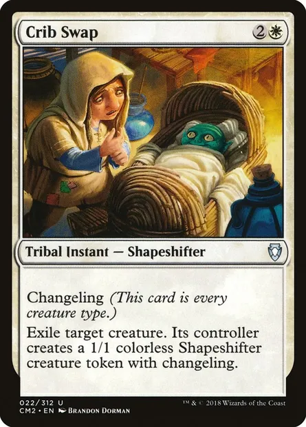Crib Swap, Magic card CM2 22 — Commander Anthology Volume II set