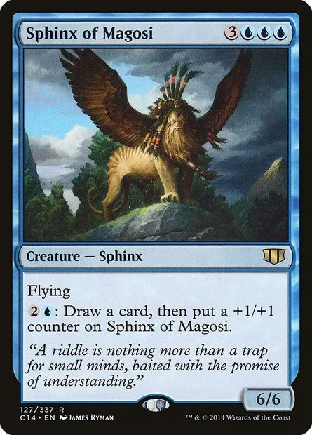 Sphinx of Magosi, Magic card C14 127 — Commander 2014 set
