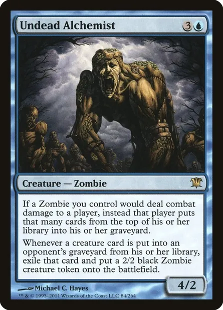 Undead Alchemist, Magic card ISD 84 — Innistrad set