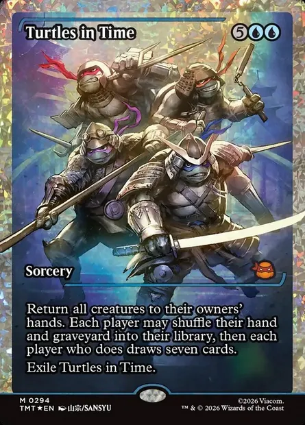 Turtles in Time, Magic card TMT 294 — Teenage Mutant Ninja Turtles set