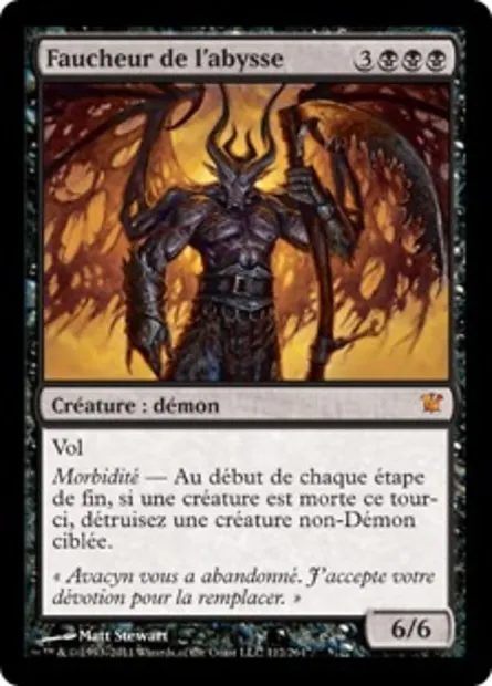 Faucheur de l'abysse, carte Magic ISD 112 — extension Innistrad