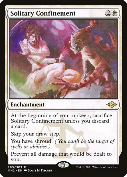 Solitary Confinement, Magic card MH2 265 — Modern Horizons 2 set