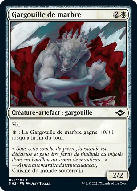 Gargouille de marbre, carte Magic MH2 21 — extension Horizons du Modern 2