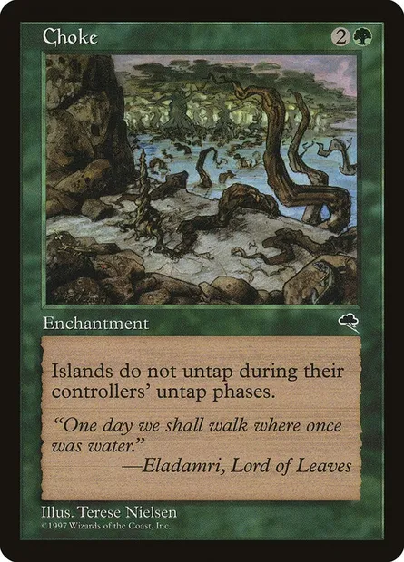 Choke, Magic card TMP 219 — Tempest set