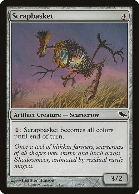 Scrapbasket, Magic card SHM 262 — Shadowmoor set