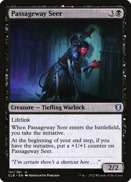 Passageway Seer, Magic card CLB 141 — Commander Legends: Battle for Baldur's Gate set