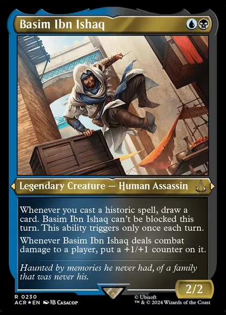 Basim Ibn Ishaq, Magic card ACR 230 — Assassin's Creed set