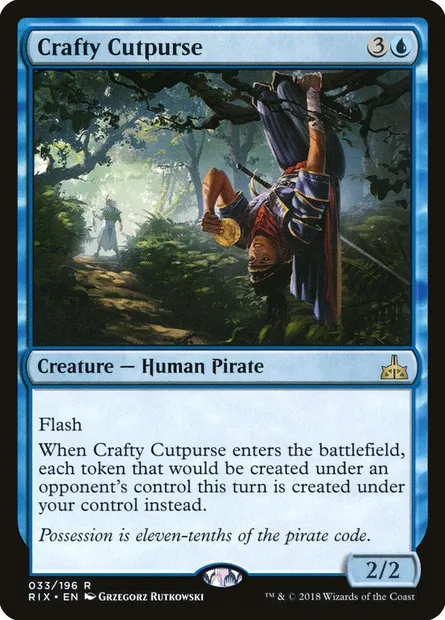 Crafty Cutpurse, Magic card RIX 33 — Rivals of Ixalan set