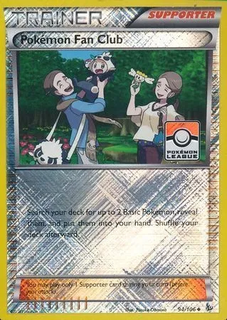 Fan Club Pokémon, carte Pokémon LGP 094-5 — extension League Promos