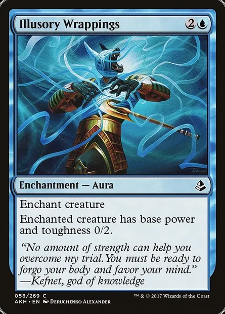 Illusory Wrappings, Magic card AKH 58 — Amonkhet set