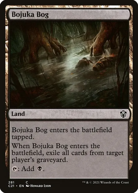 Bojuka Bog, Magic card C21 281 — Commander 2021 set
