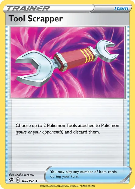 Tool Scrapper, Pokémon card RCL 168 — Rebel Clash set