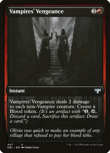 Vampires' Vengeance, Magic card DBL 447 — Innistrad: Double Feature set