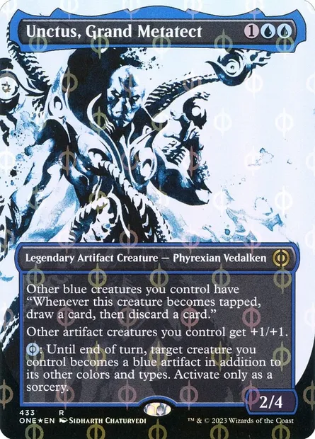 Unctus, grand métatecte, carte Magic ONE 433 — extension Tous Phyrexians