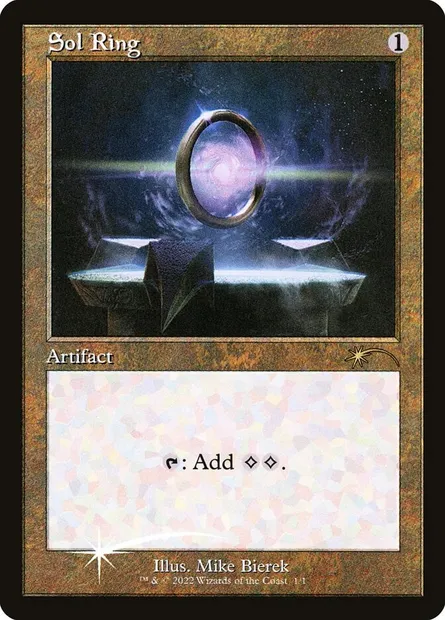 Sol Ring, Magic card PLG22 1 — Love Your LGS 2022 set