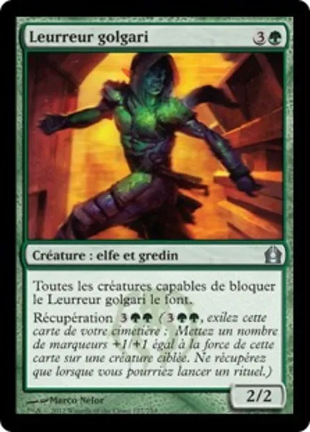 Leurreur golgari, carte Magic RTR 127 — extension Retour à Ravnica