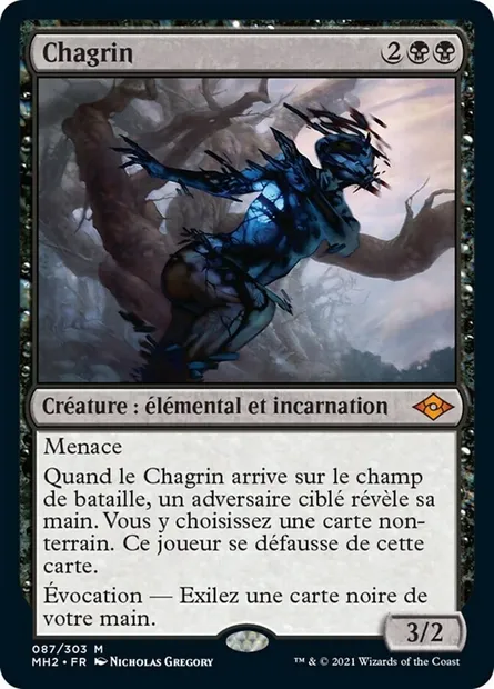 Chagrin, carte Magic MH2 87 — extension Horizons du Modern 2