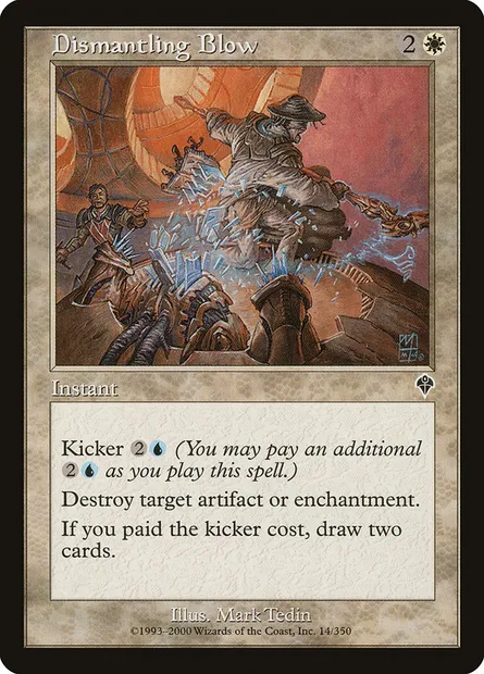 Dismantling Blow, Magic card INV 14 — Invasion set