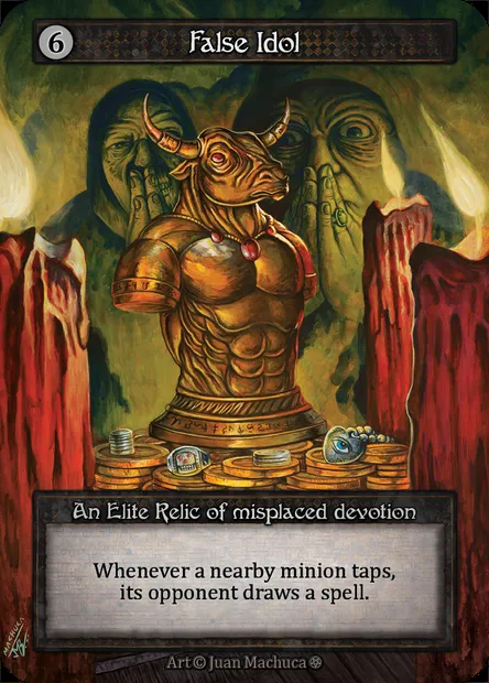 False Idol, carte Sorcery GOT 323 — extension Gothic