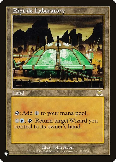 Riptide Laboratory, Magic card PLST ONS-322 — The List set