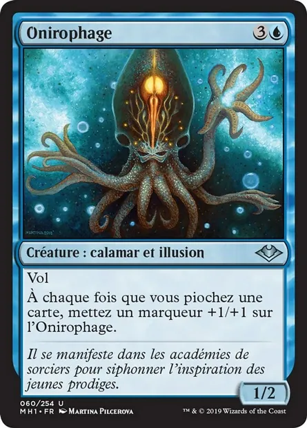 Onirophage, carte Magic MH1 60 — extension Horizons du Modern