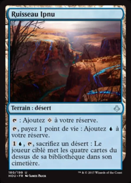 Ruisseau Ipnu, carte Magic HOU 180 — extension L’âge de la destruction