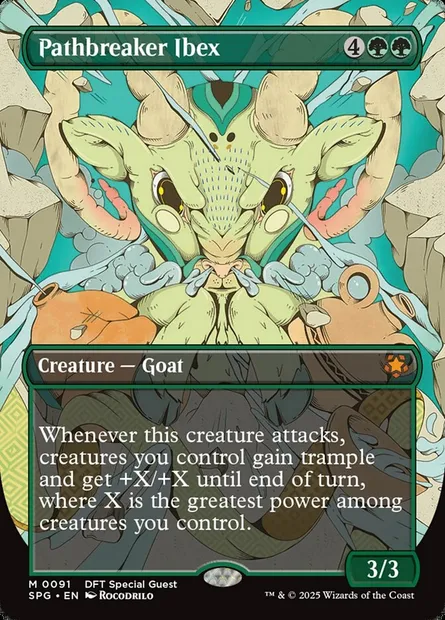 Pathbreaker Ibex, Magic card SPG 91 — Special Guests set