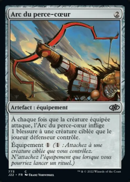 Arc du perce-cœur, carte Magic J22 773 — extension Jumpstart 2022