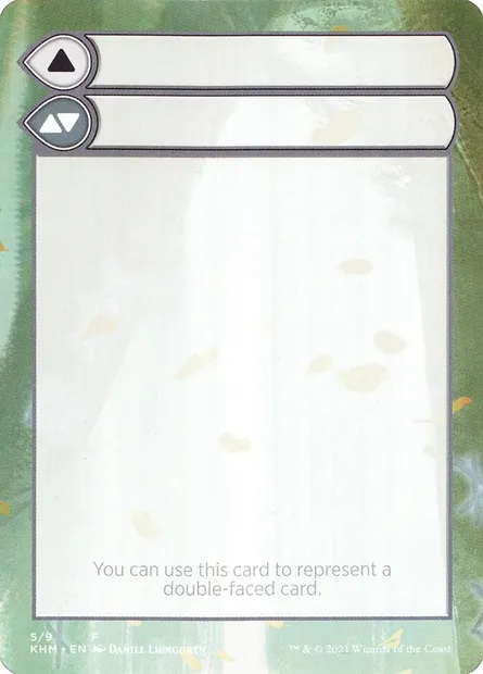 Double-Faced Substitute Card, Magic card SKHM 5 — Kaldheim Substitute Cards set