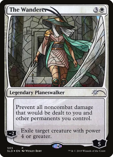 The Wanderer, Magic card SLD 505 — Secret Lair Drop set