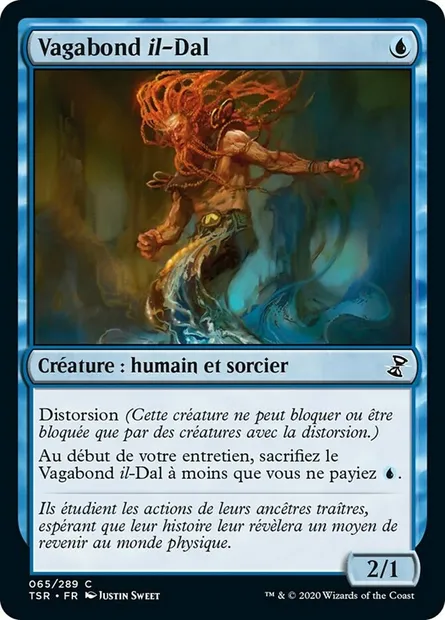 Vagabond il-Dal, carte Magic TSR 65 — extension Spirale Temporelle Remastered