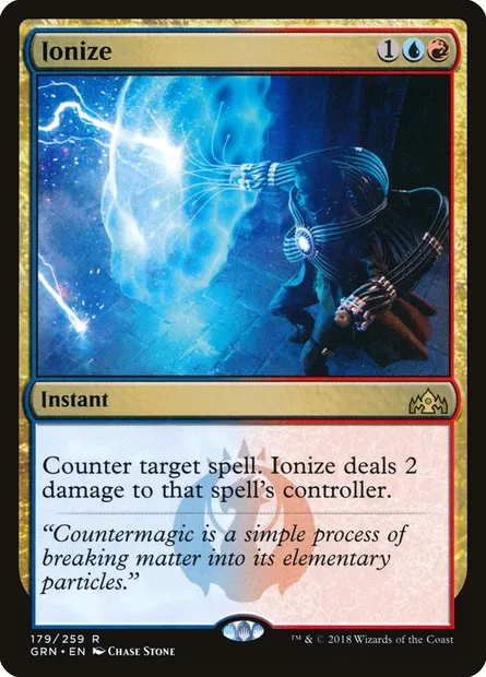 Ionize, Magic card GRN 179 — Guilds of Ravnica set