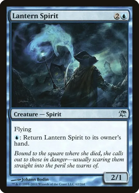 Lantern Spirit, Magic card ISD 62 — Innistrad set