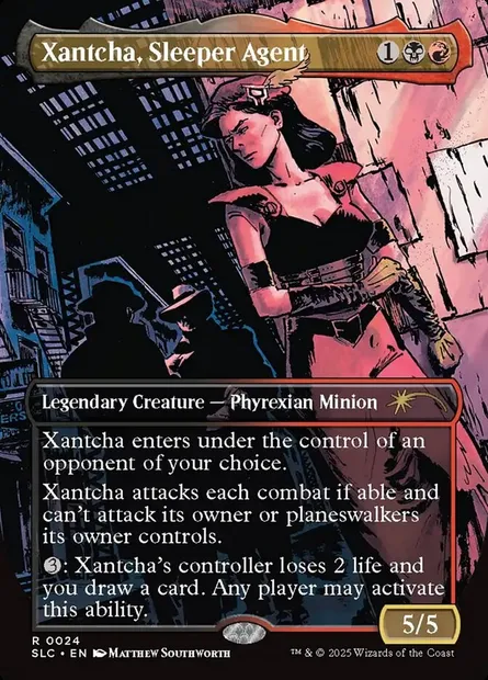 Xantcha, Sleeper Agent, Magic card SLC 24 — Secret Lair Countdown set