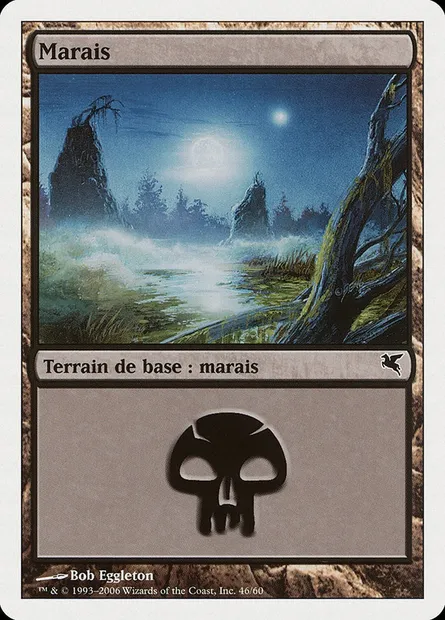 Swamp, Magic card PSAL F46 — Salvat 2005 set