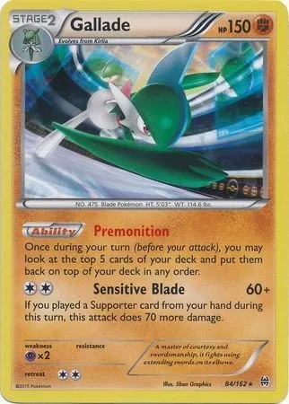 Gallame, carte Pokémon TDX 084 — extension Theme Deck & Blisters Exclusives