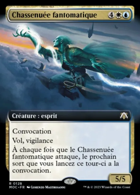 Chassenuée fantomatique, carte Magic MOC 128 — extension March of the Machine Commander