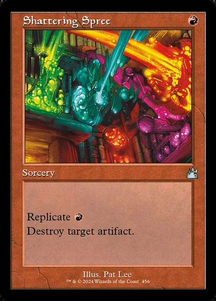 Shattering Spree, Magic card RVR 456 — Ravnica Remastered set